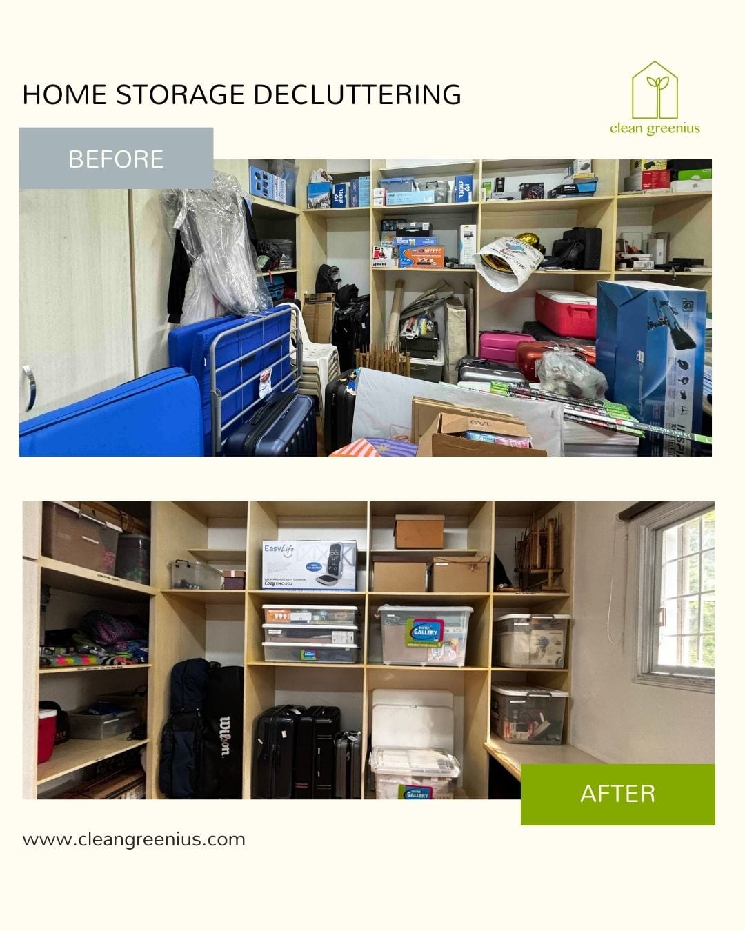 decluttering without sentiment